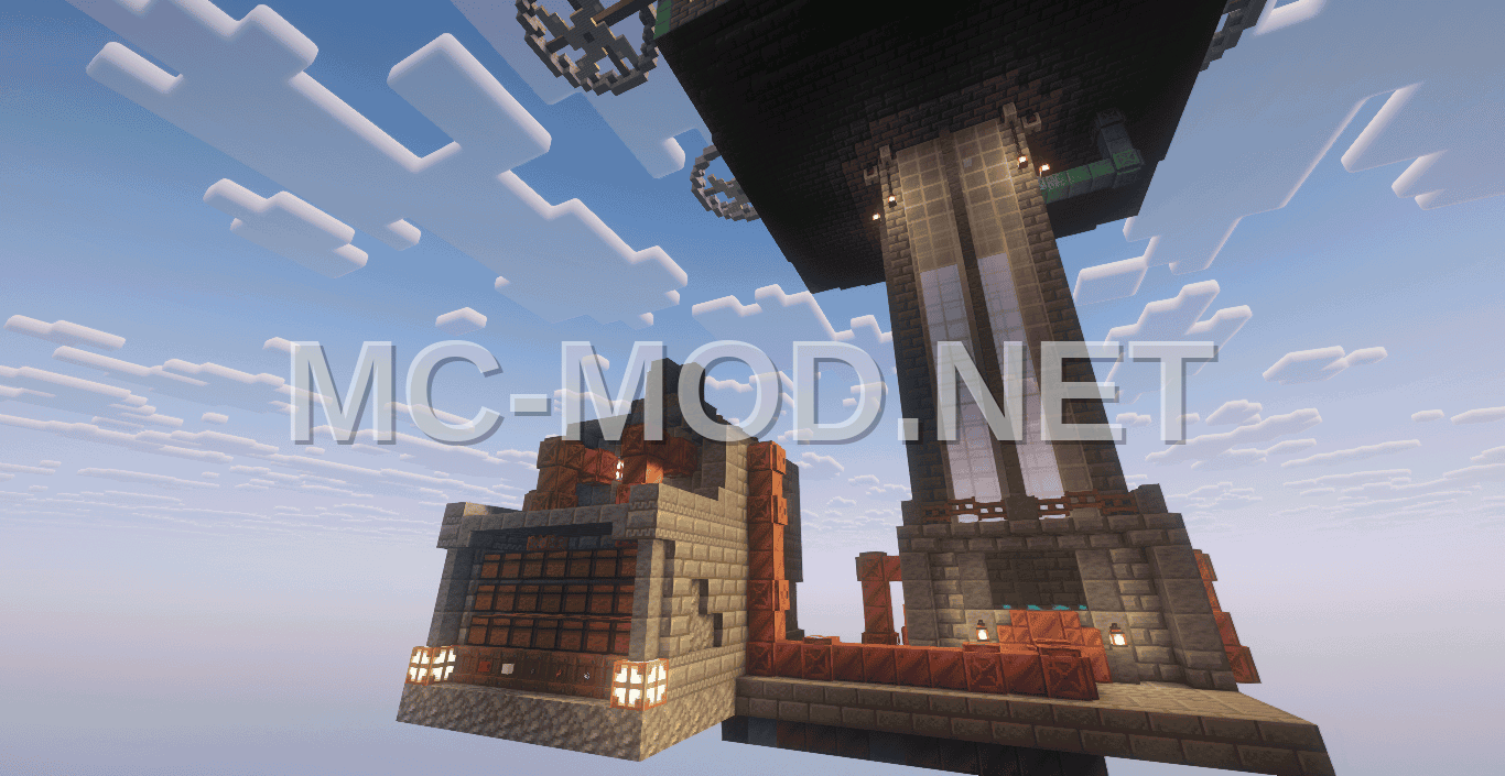 Steampunk Mob Farm with Sorting