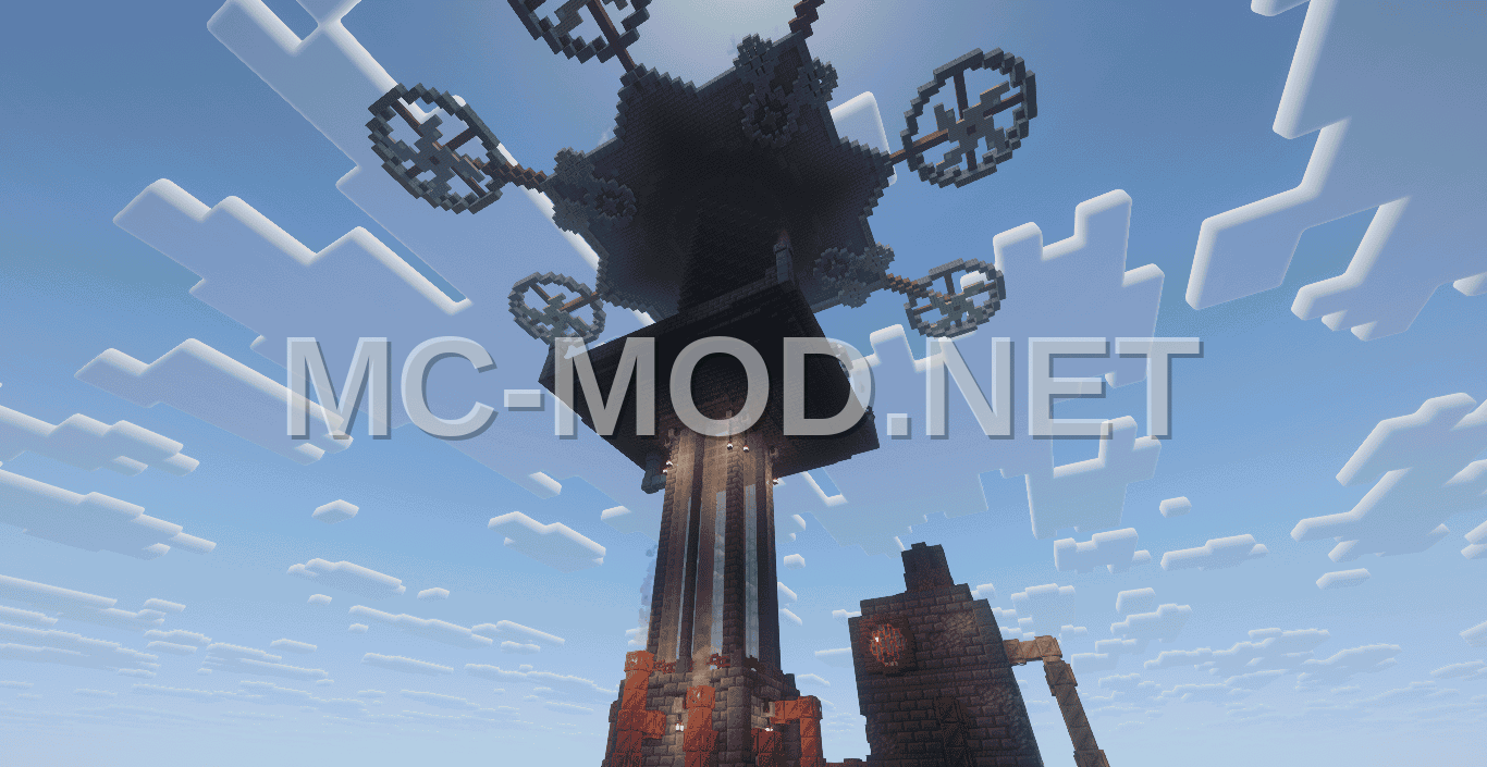 Steampunk Mob Farm with Sorting