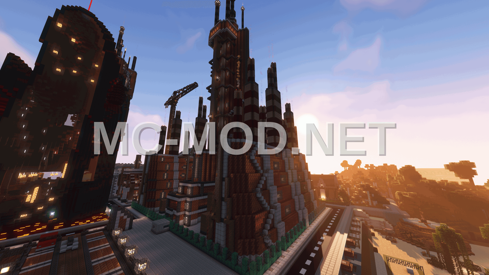 Steampunk Skyscraper Model