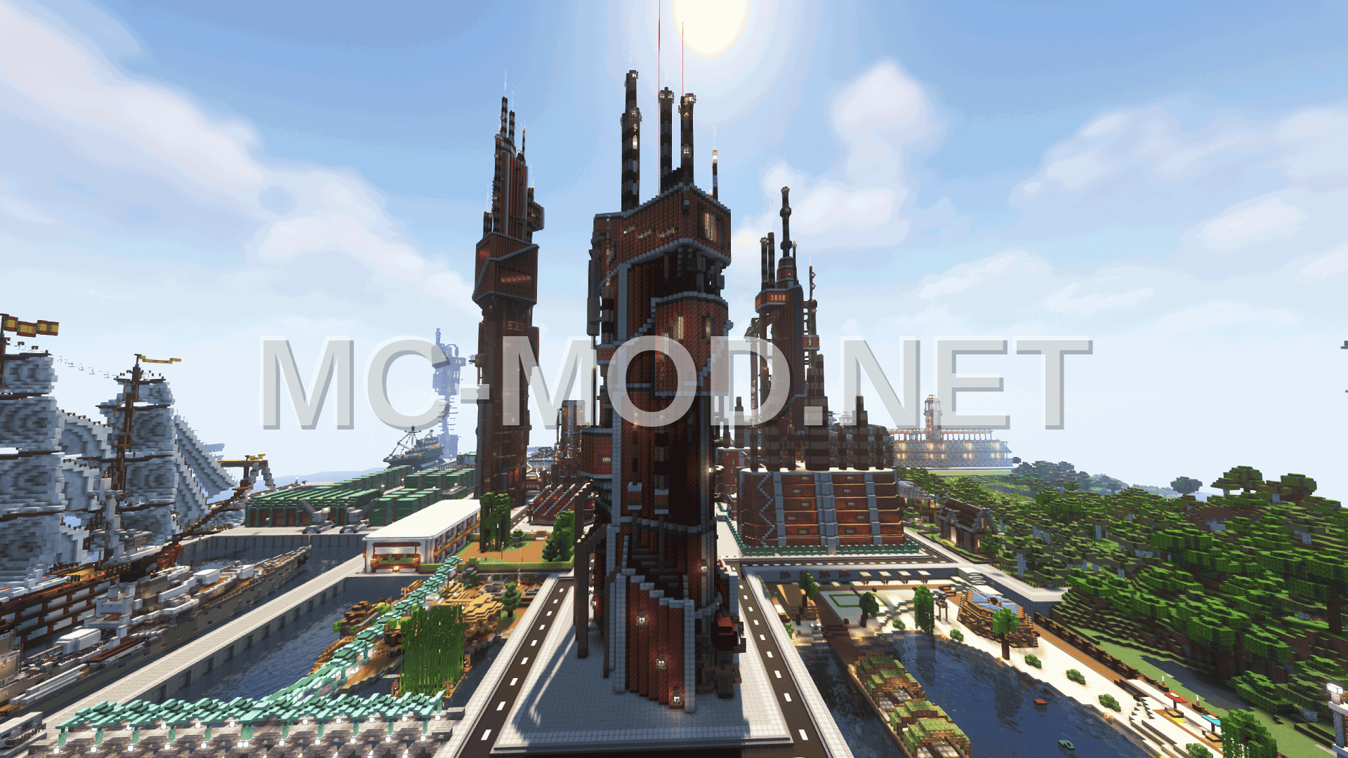Steampunk Tower Model