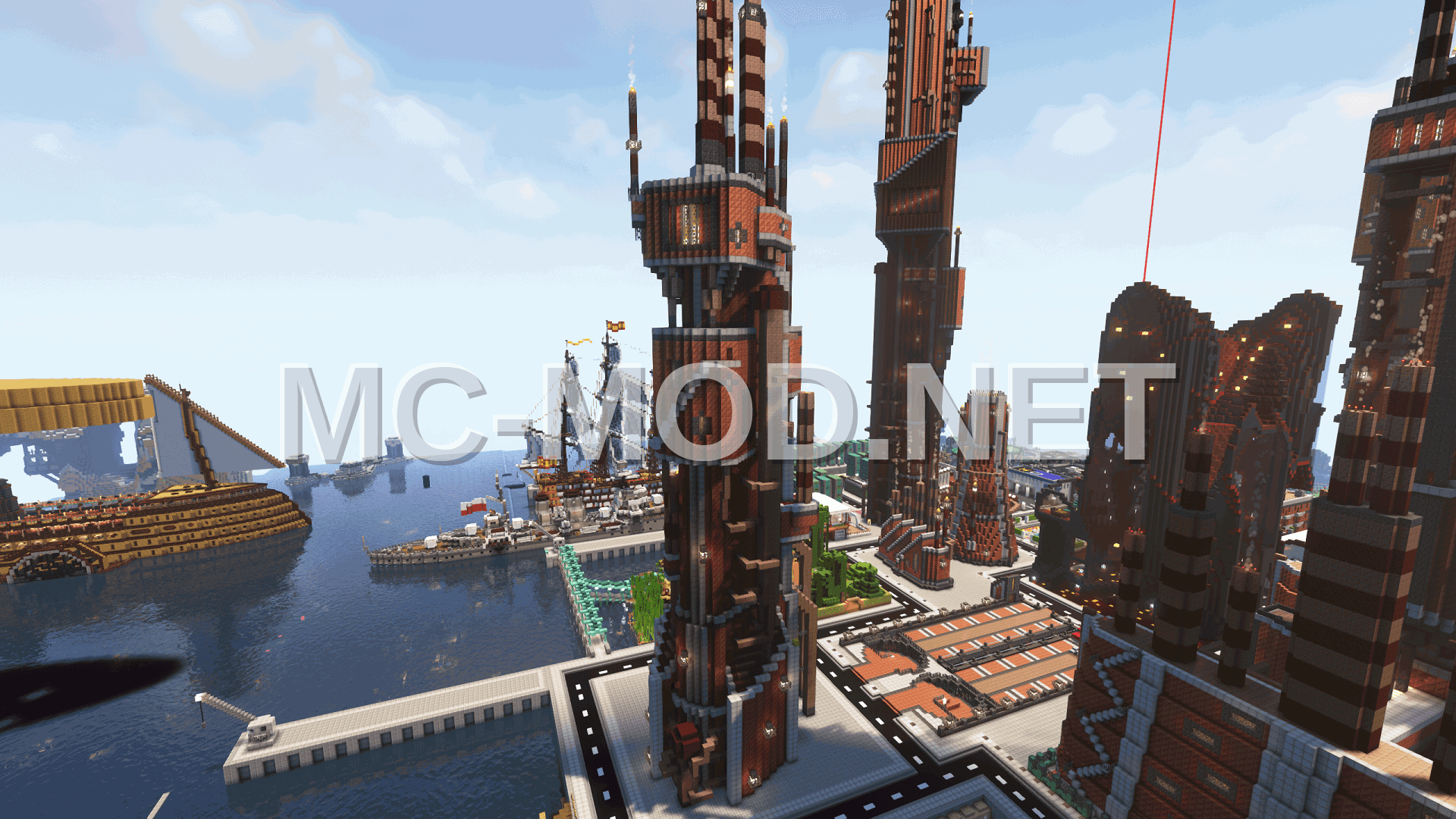 Steampunk Tower Model