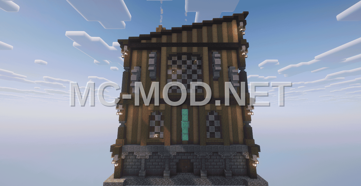 Steampunk Wood Farm Structure