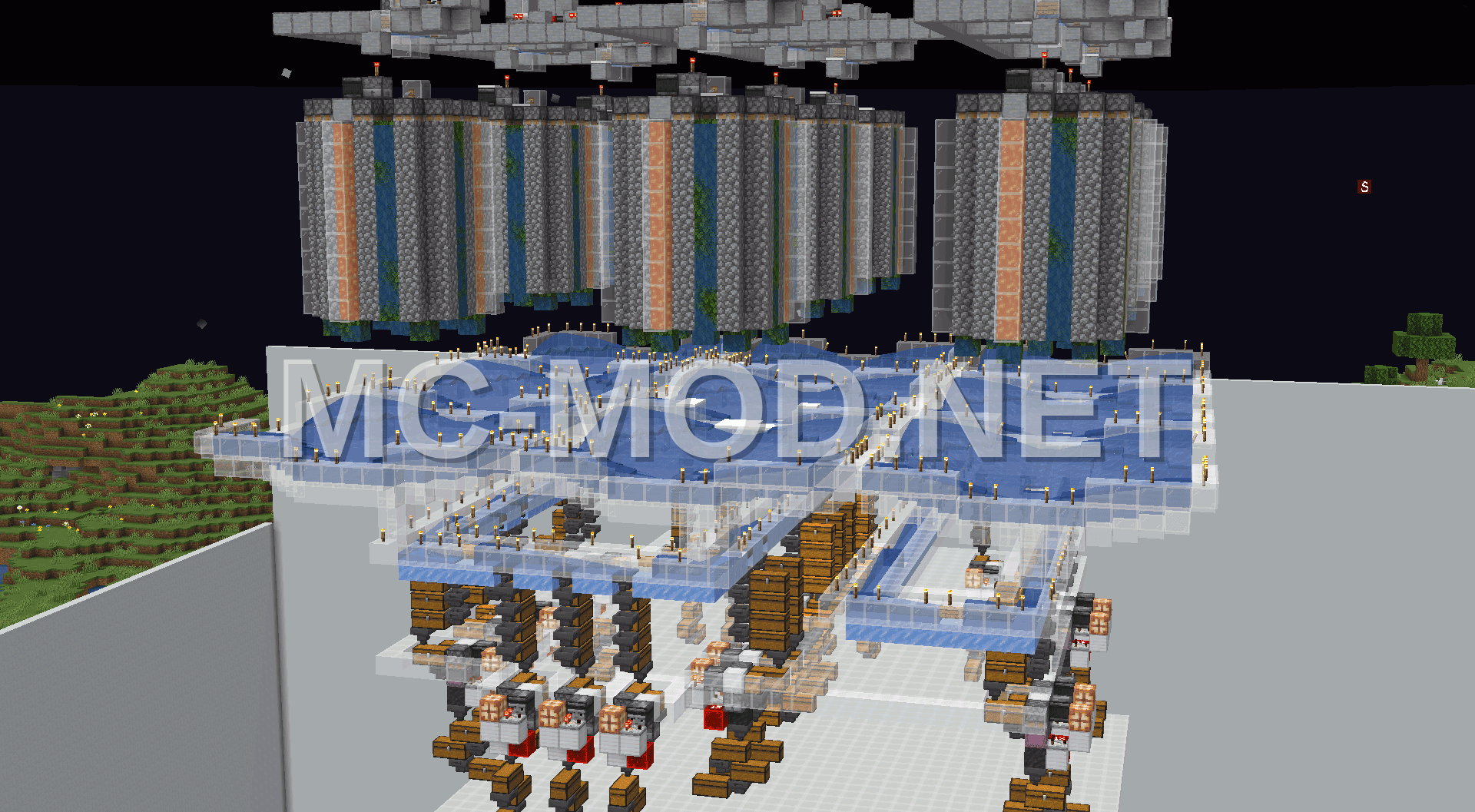 Stone Farm With Shulker Loader