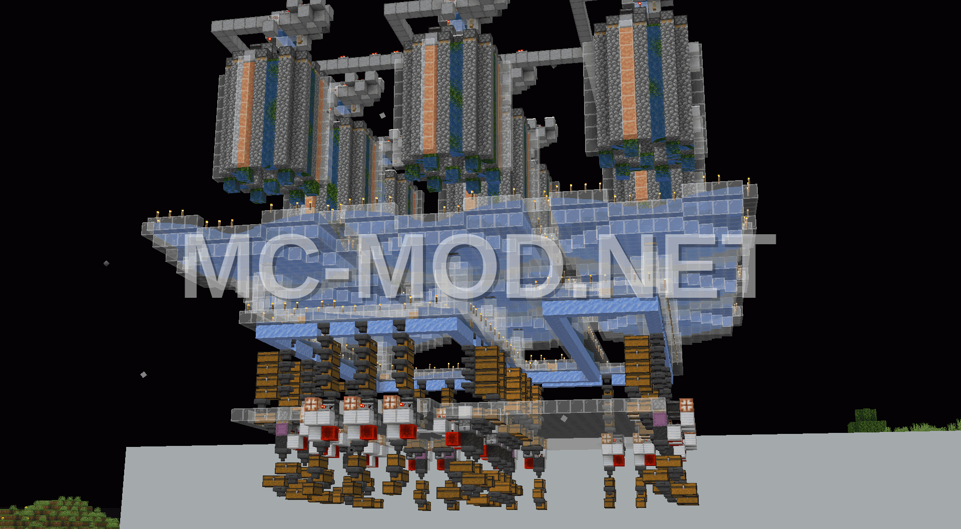 Stone Farm With Shulker Loader