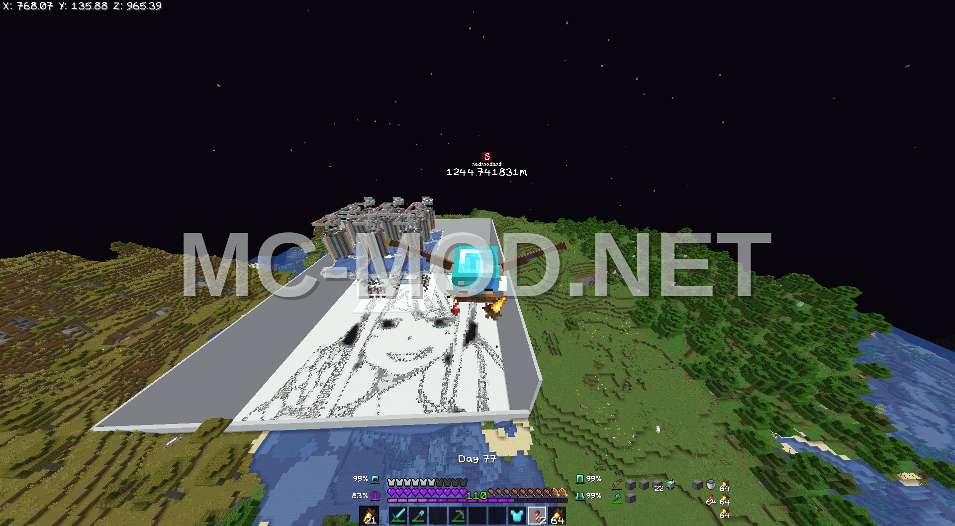 Stone Farm With Shulker Loader