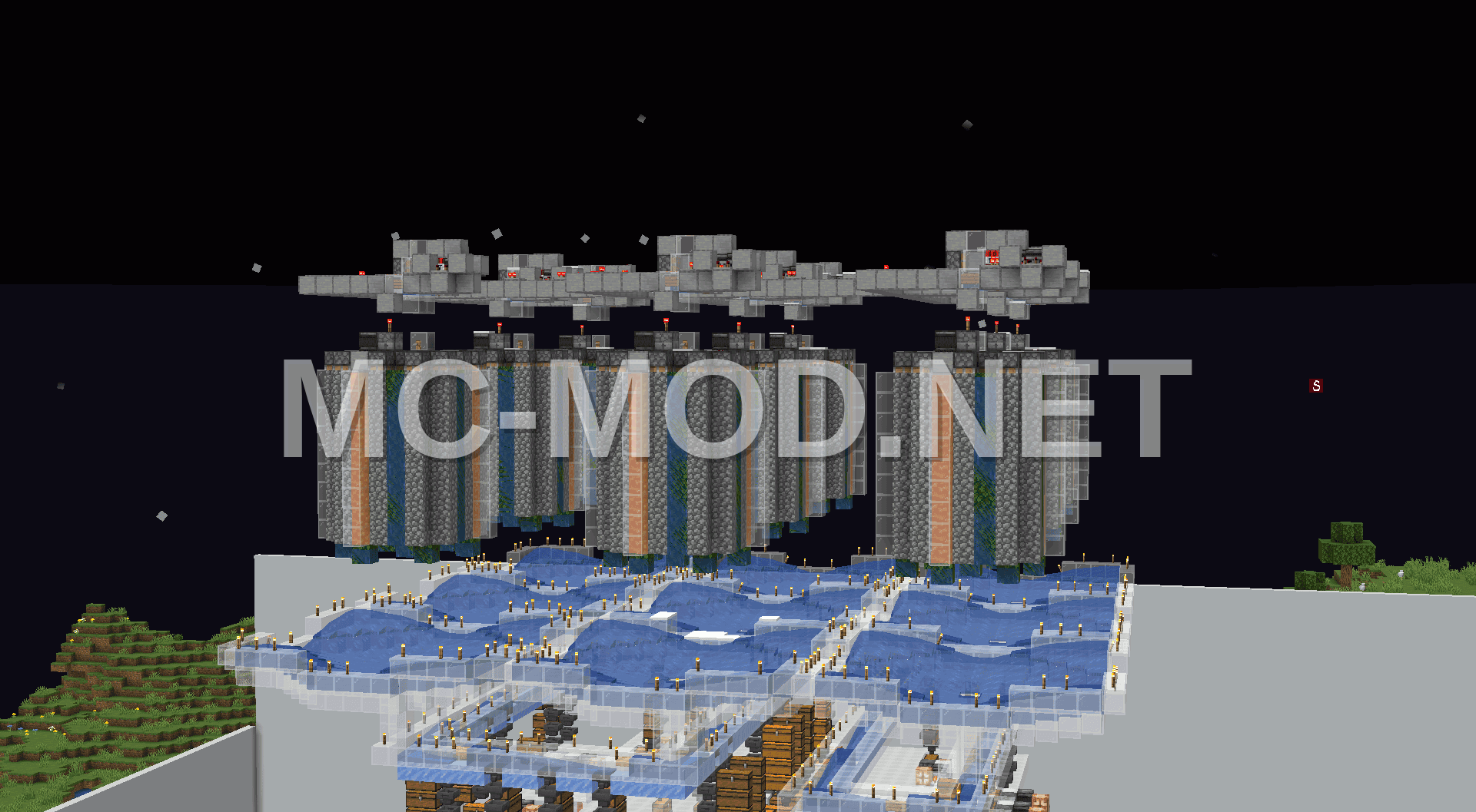 Stone Farm With Shulker Loader