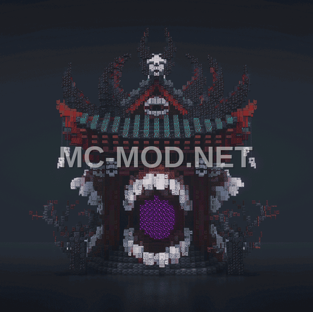Sukuna Temple Minecraft Build