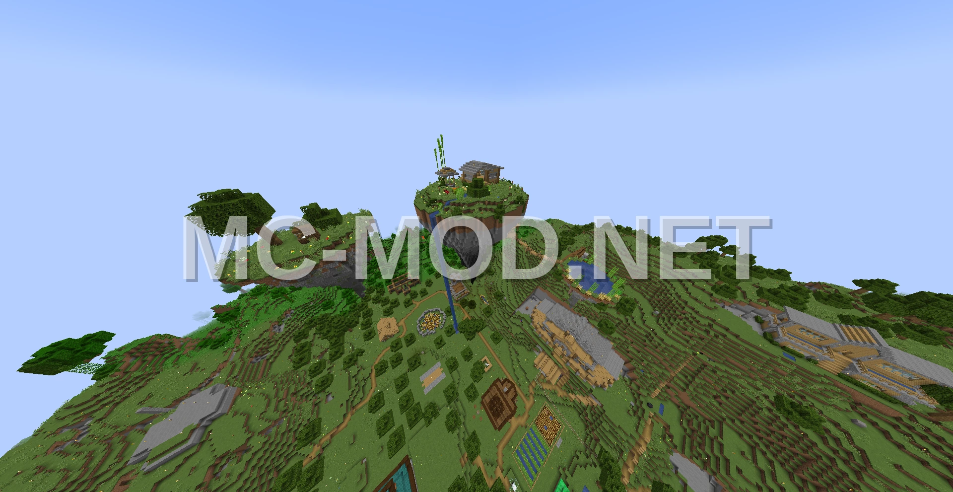 Survival Floating Island Base
