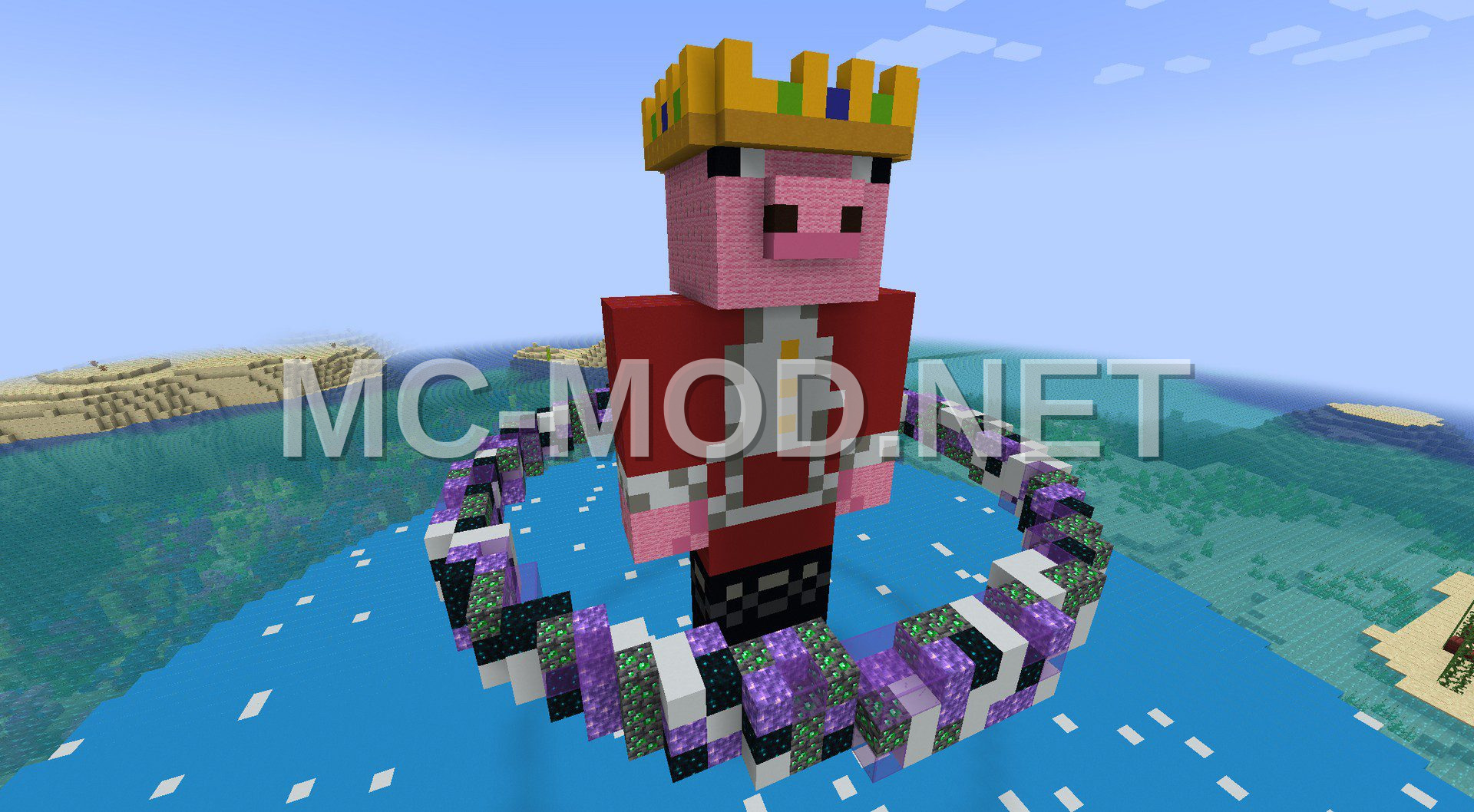 Technoblade Memorial Statue