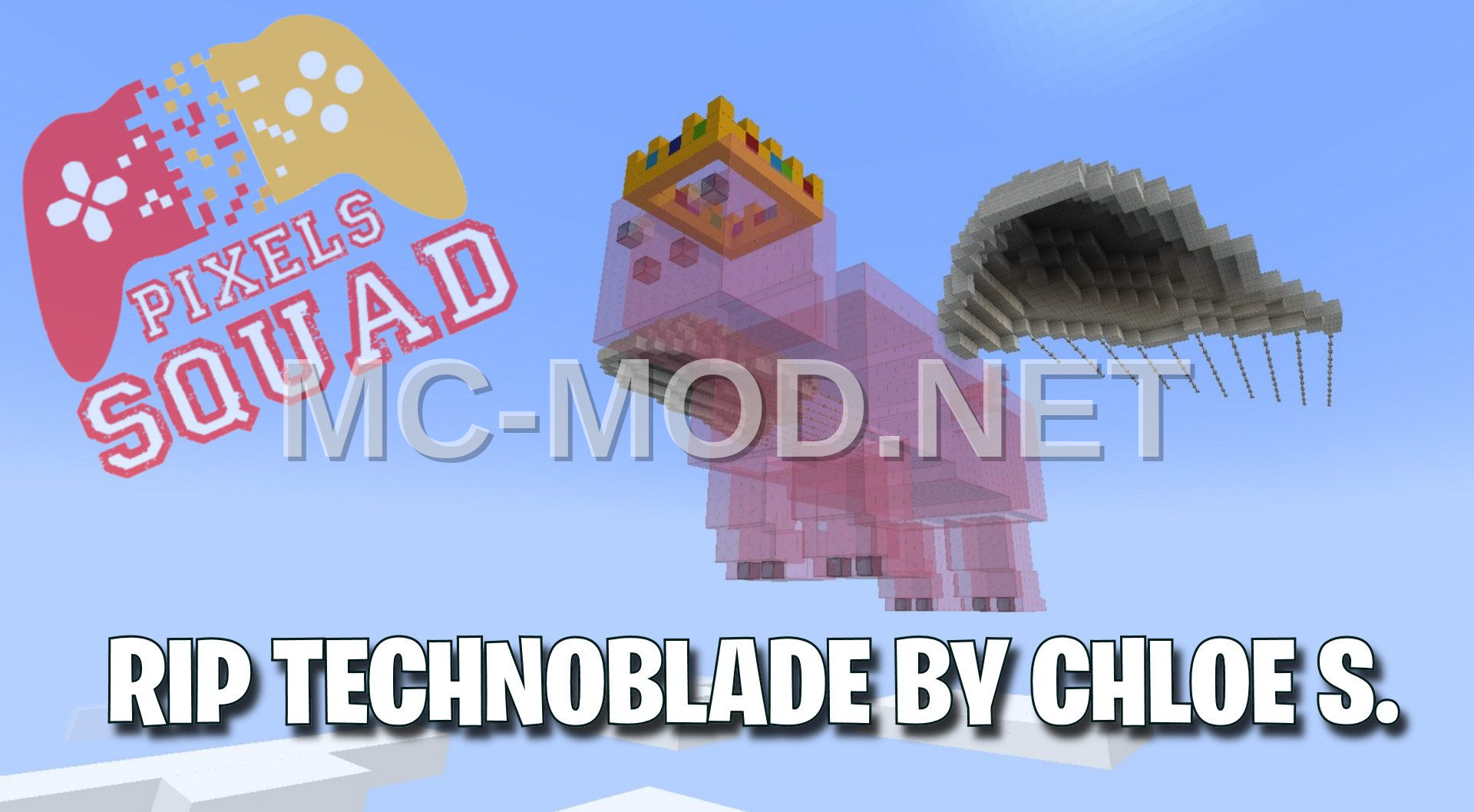 Technoblade Tribute Statue