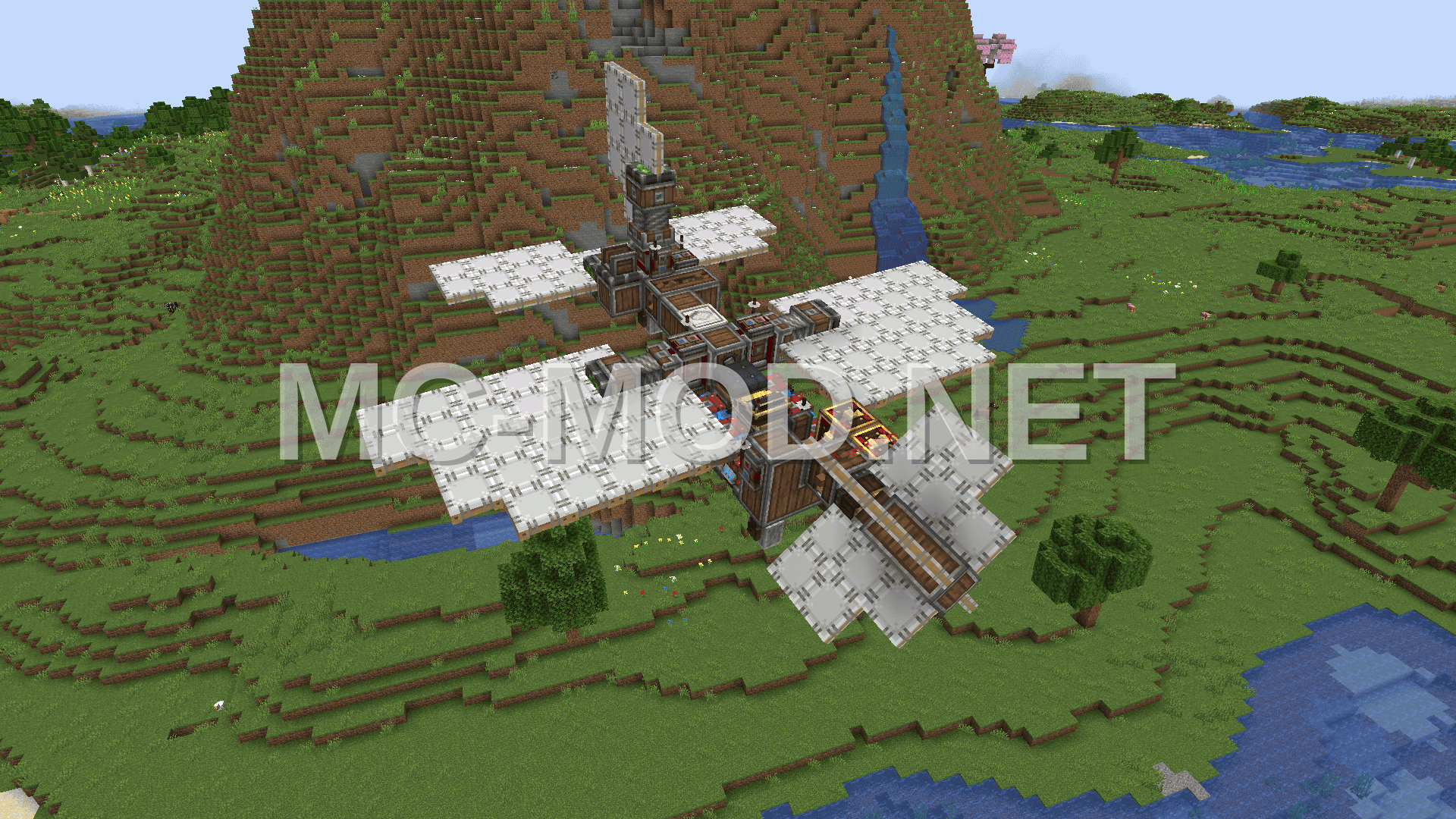The Gear Plane Flying Machine