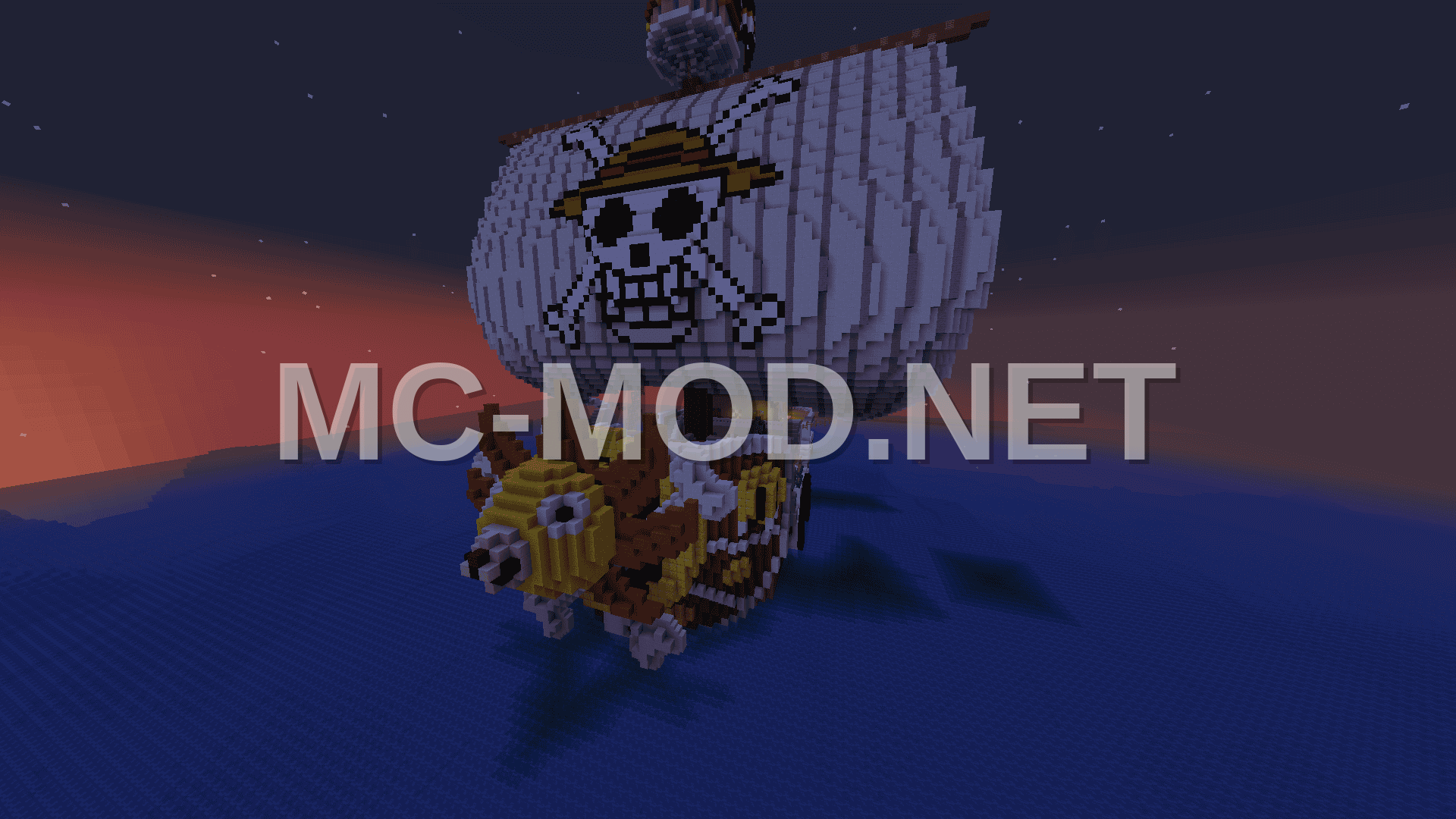 Thousand Sunny One Piece Ship Schematic