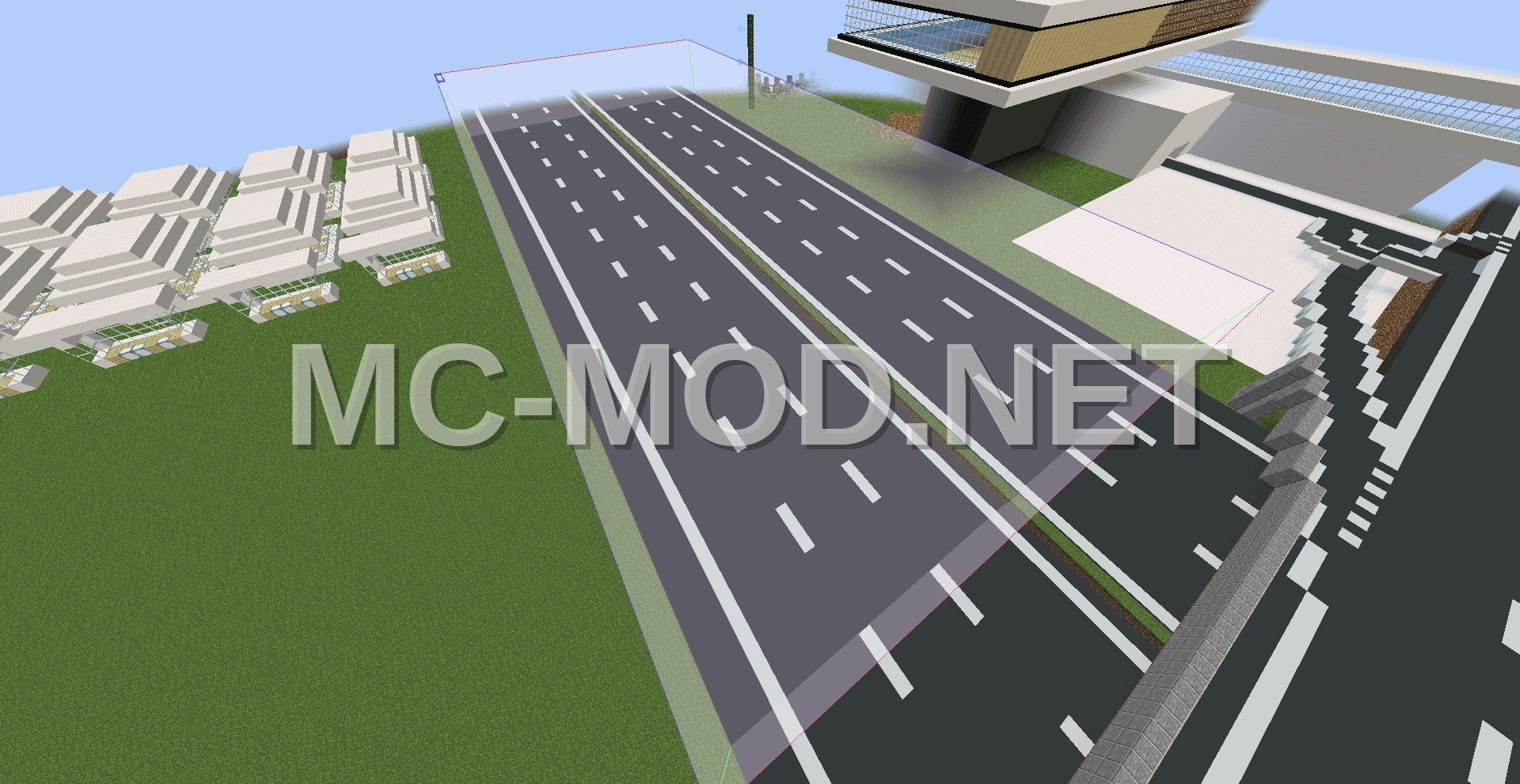 Three Lane Highway Structure