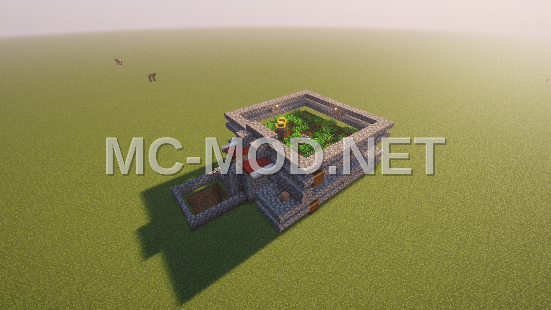 Villager Powered Carrot Potato Farm