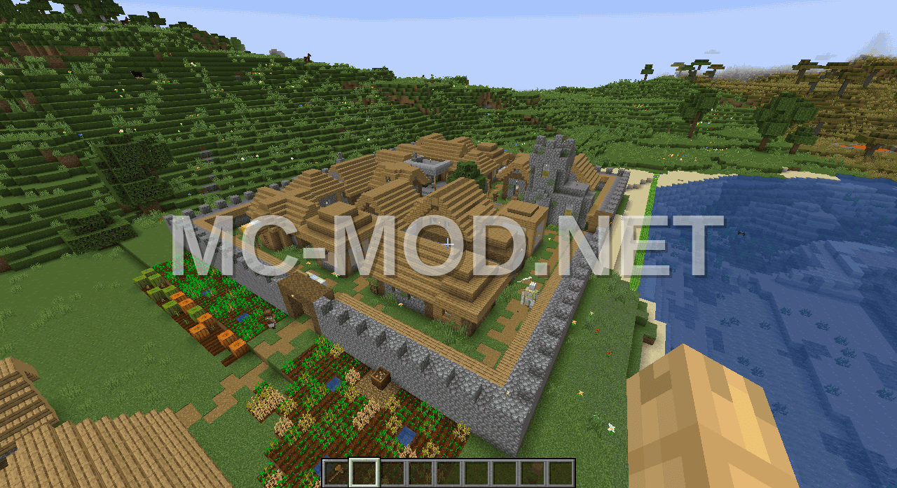 Walled NPC Village Build