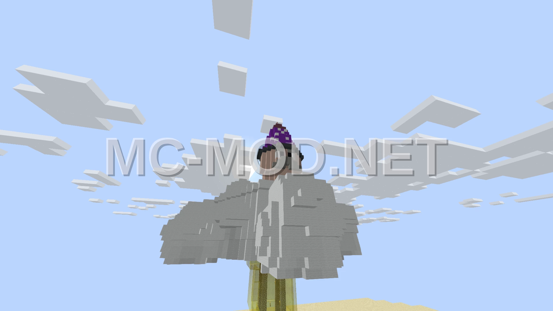 Worm Wizard Cloud with Iron Farm