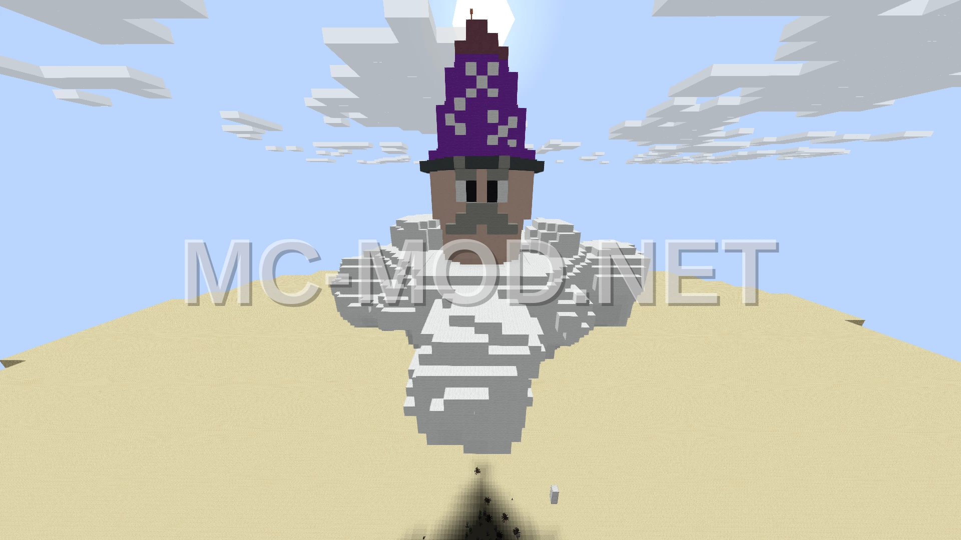 Worm Wizard Cloud with Iron Farm
