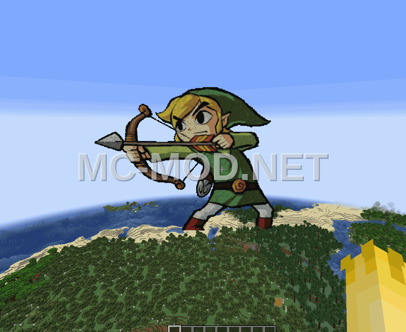 Zelda Wind Waker Link Statue