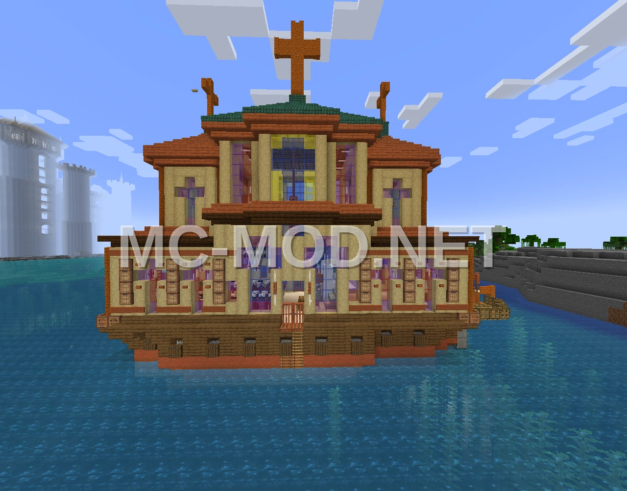 Faithful Vessel Minecraft Schematic