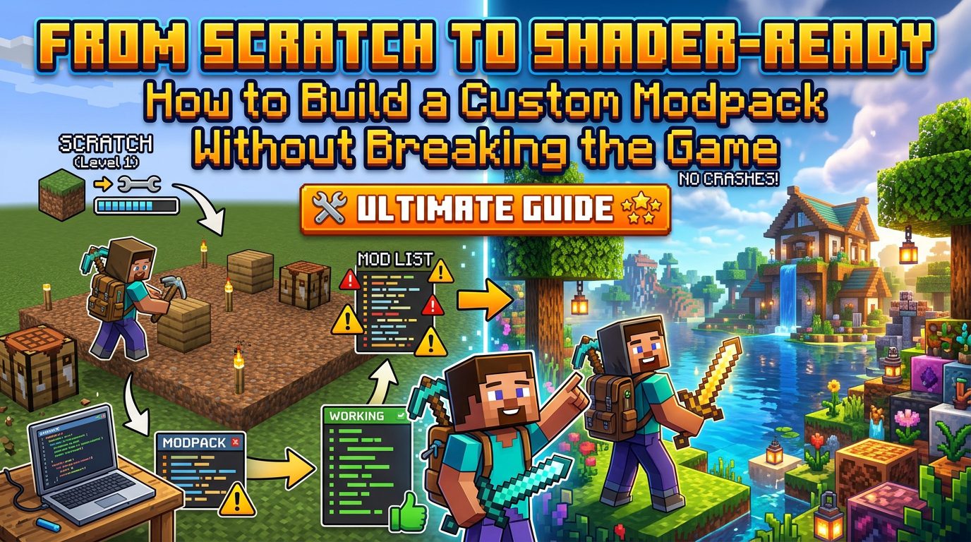 From Scratch to Shader-Ready: How to Build a Custom Modpack Without Breaking the Game