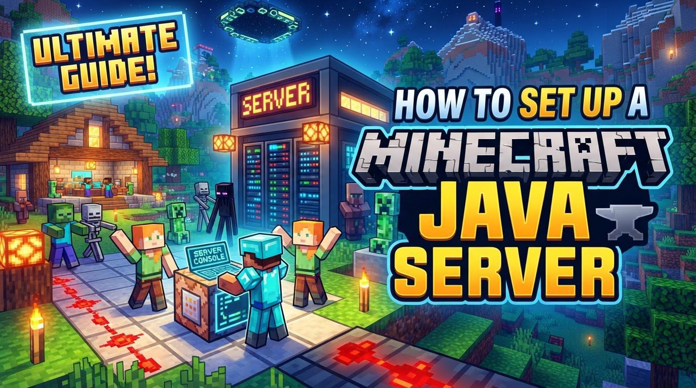 How to set up a dedicated Minecraft Java server