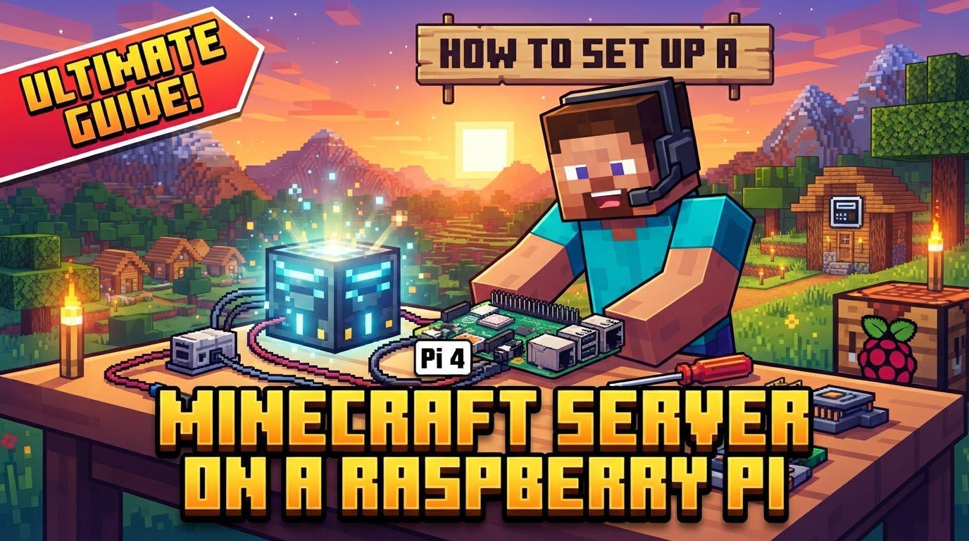 How to set up a Minecraft server on a Raspberry Pi