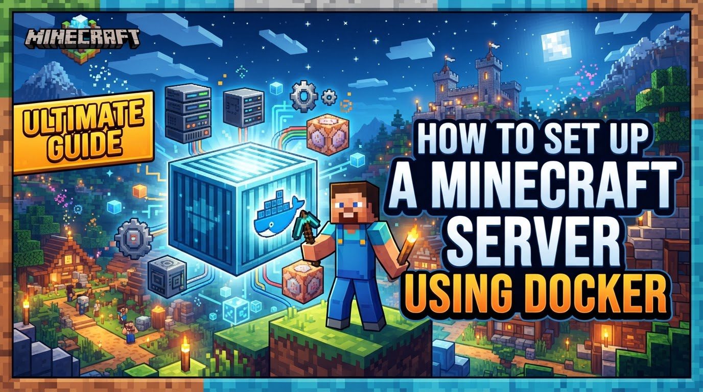 set up a Minecraft server using Docker in Minecraft