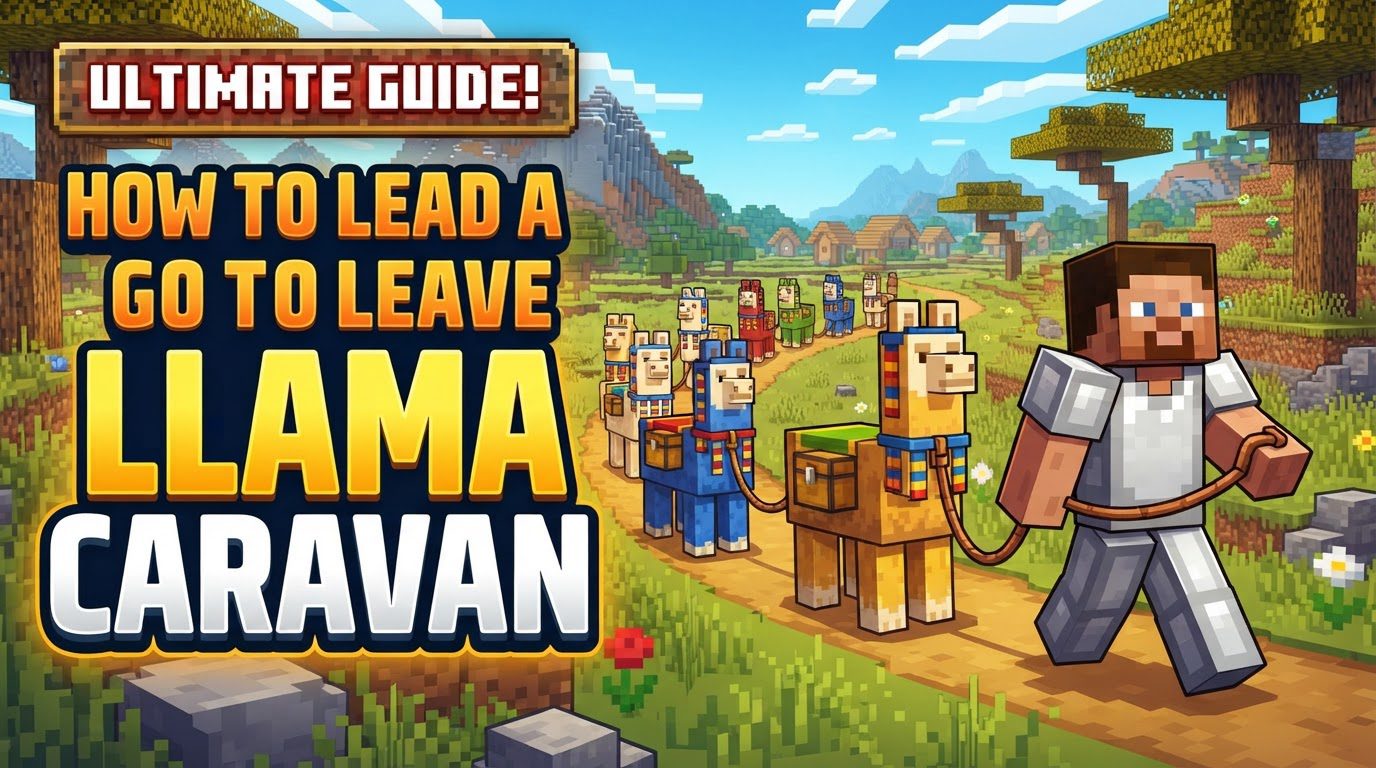 How to lead a llama caravan