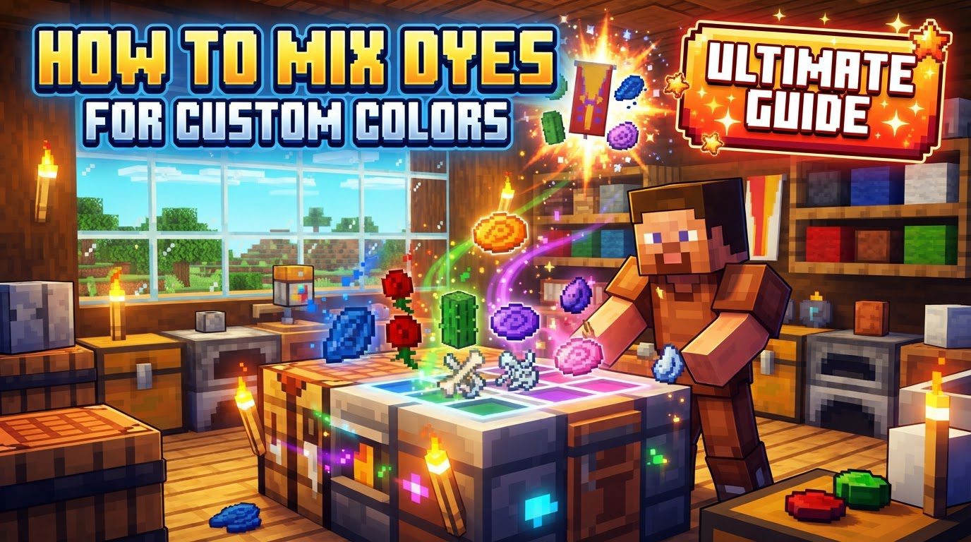 Mixing Dyes for Custom Colors — A Quick Guide - Mc-Mod.Net