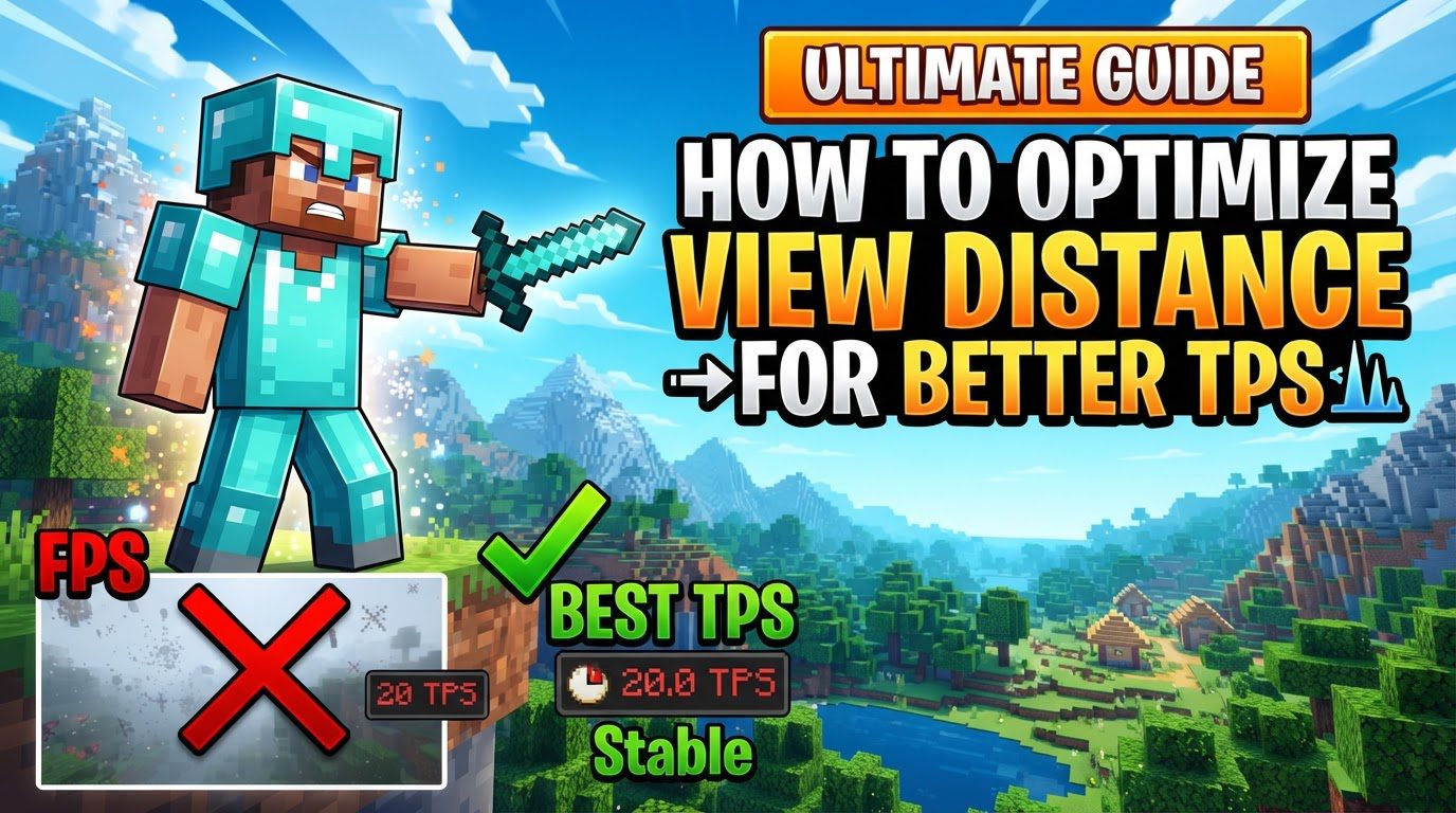 How to optimize view distance for better TPS
