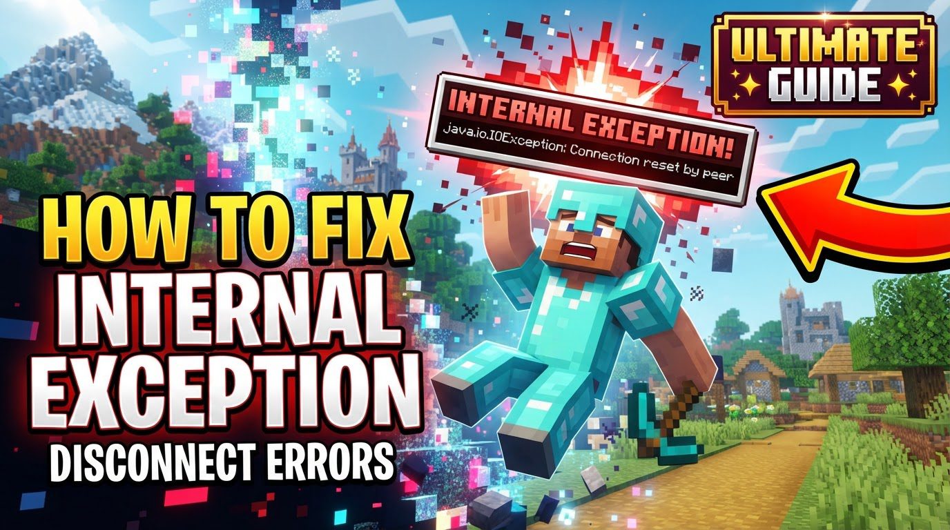 fix Internal Exception disconnect errors in Minecraft