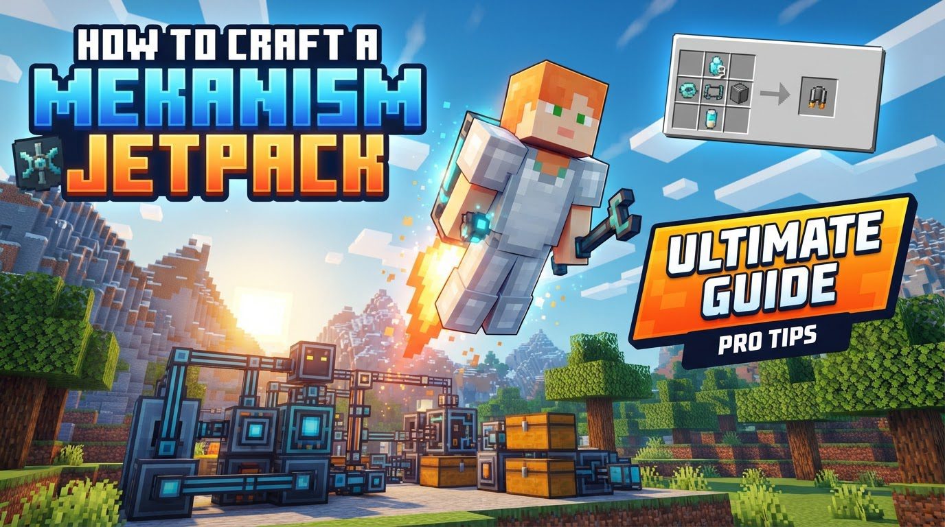 craft a Mekanism Jetpack in Minecraft