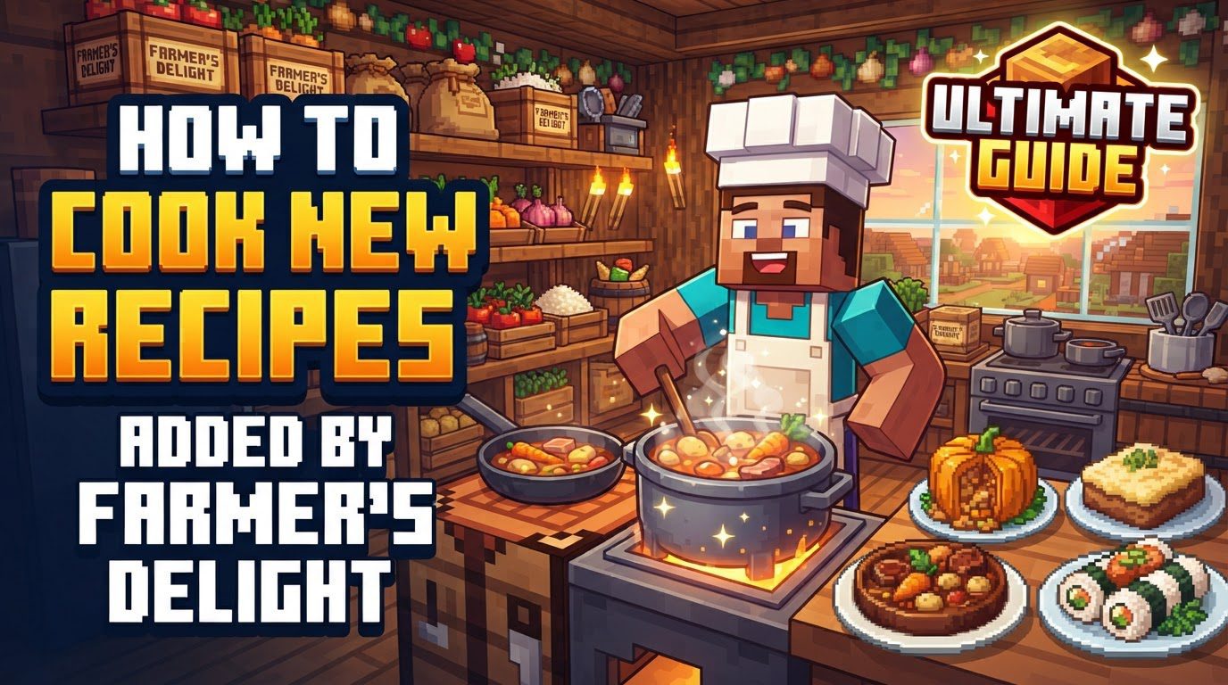How to cook new recipes added by Farmer's Delight