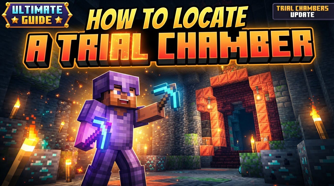 locate a trial chamber in Minecraft