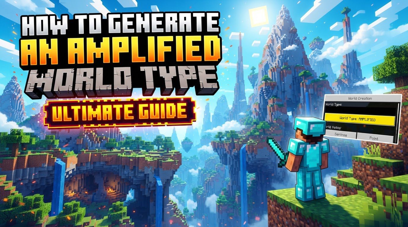 generate an amplified world type in Minecraft