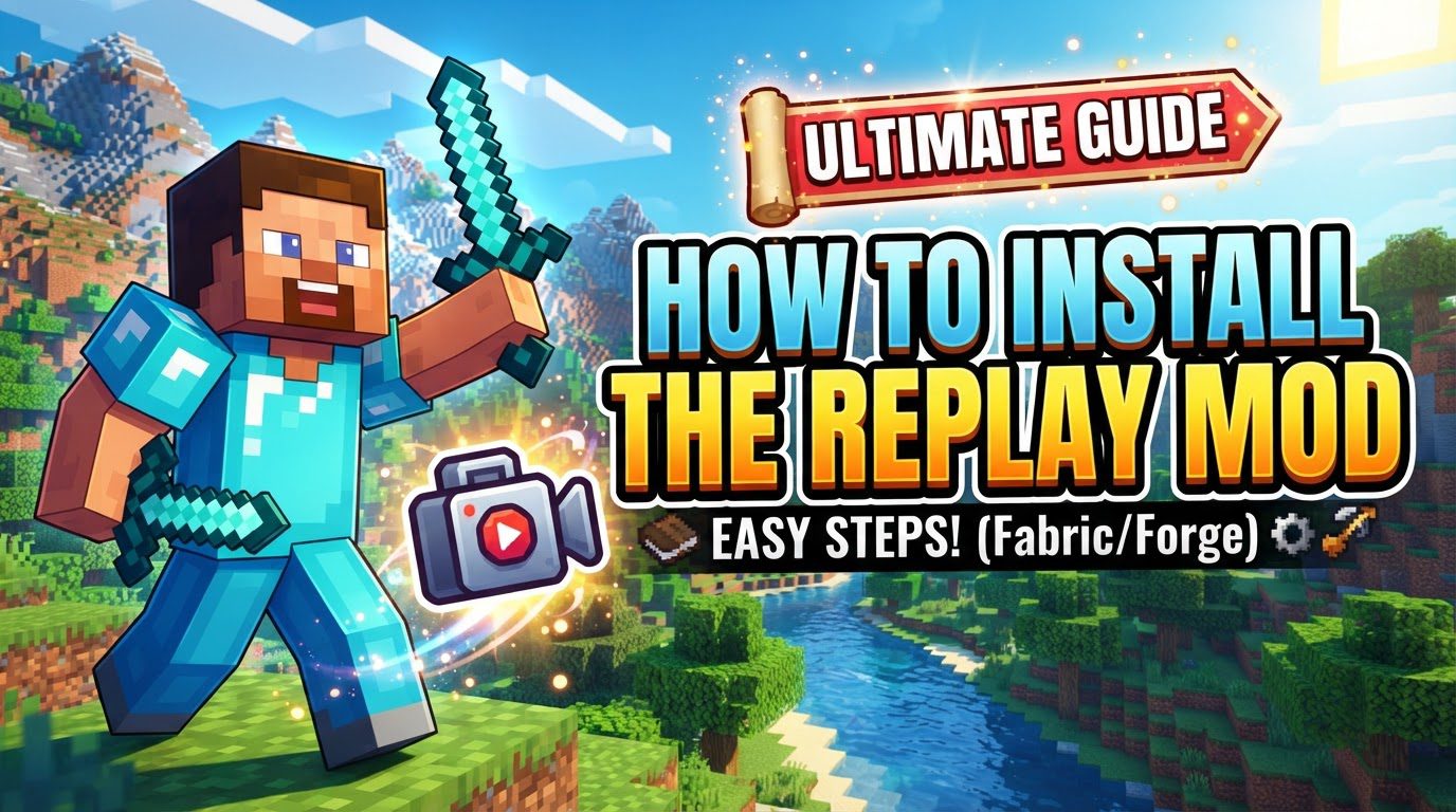 install the Replay Mod in Minecraft