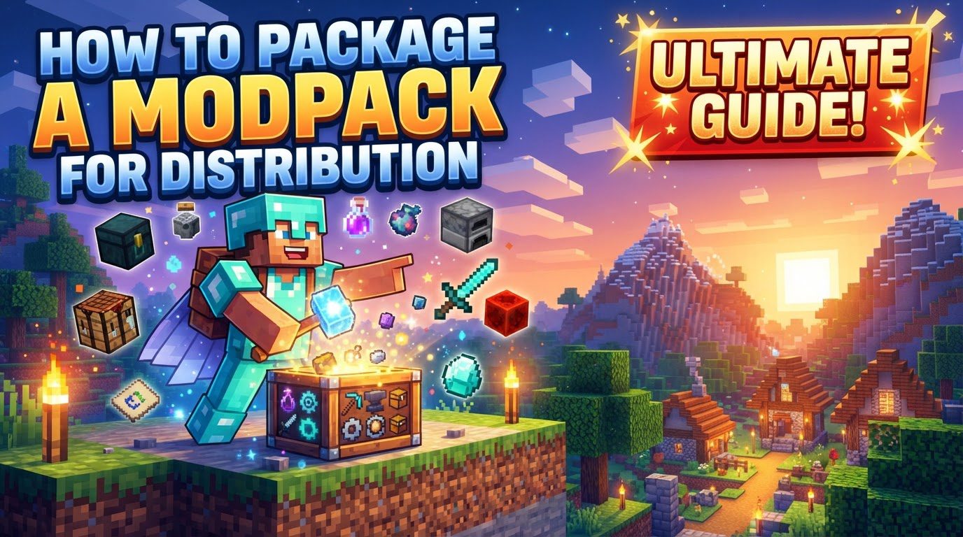 How to package a modpack for distribution