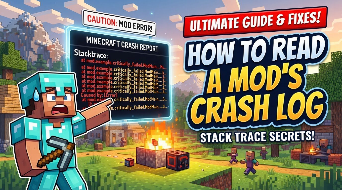 How to read a mod's crash log stack trace