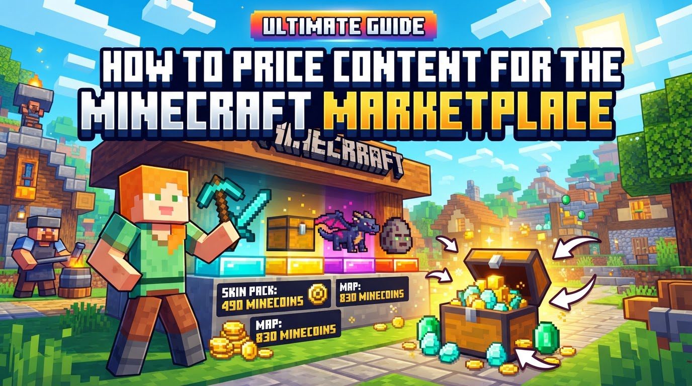 price content for the Minecraft Marketplace in Minecraft