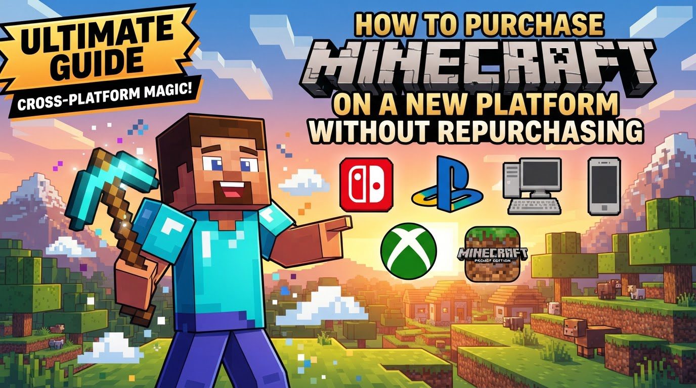 purchase Minecraft on a new platform without repurchasing in Minecraft