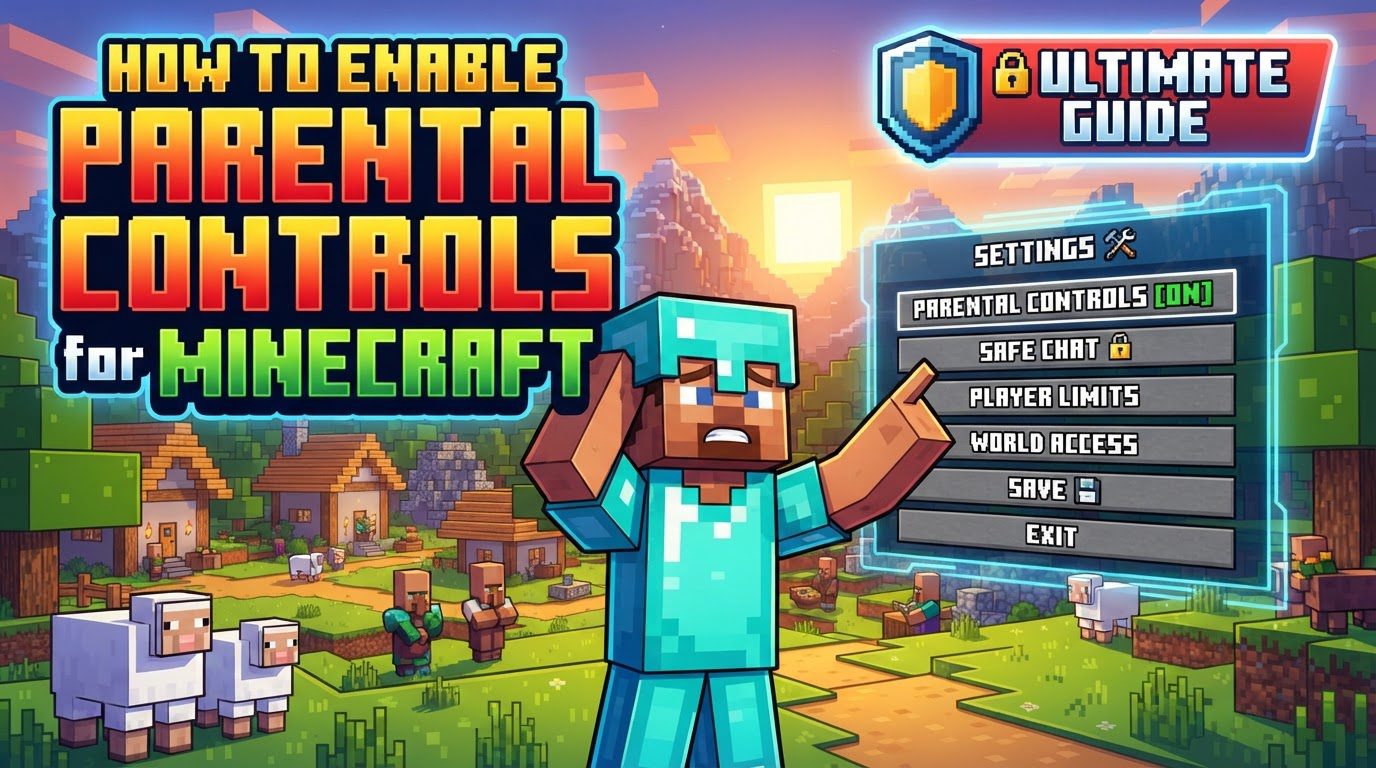 enable parental controls for Minecraft in Minecraft
