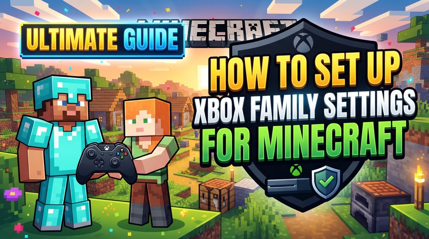 set up Xbox family settings for Minecraft in Minecraft
