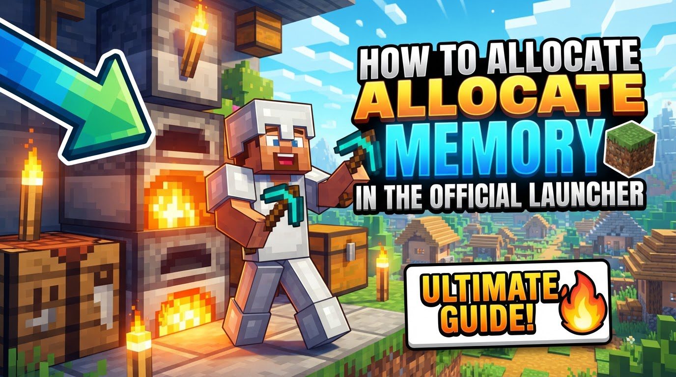 How to allocate memory in the official launcher