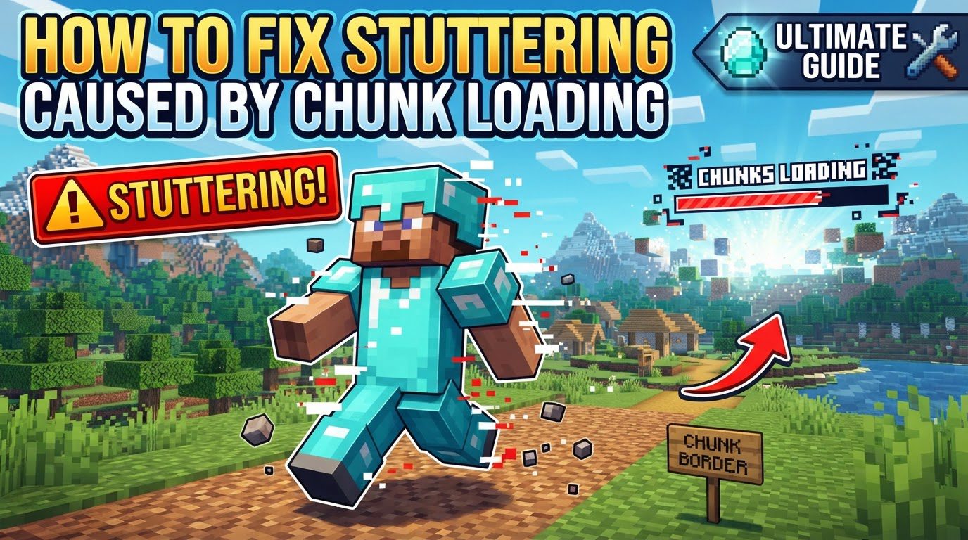 fix stuttering caused by chunk loading in Minecraft