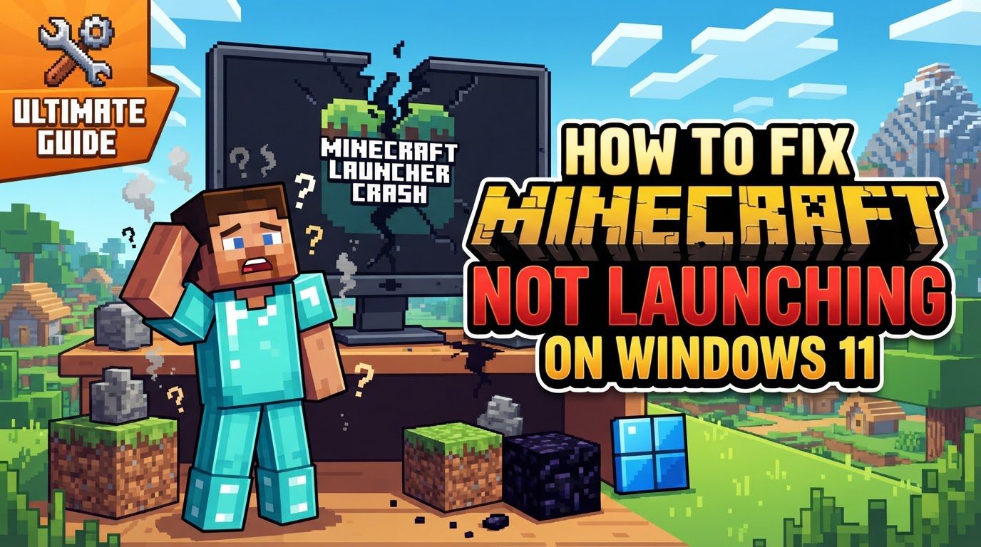 fix Minecraft not launching on Windows 11 in Minecraft