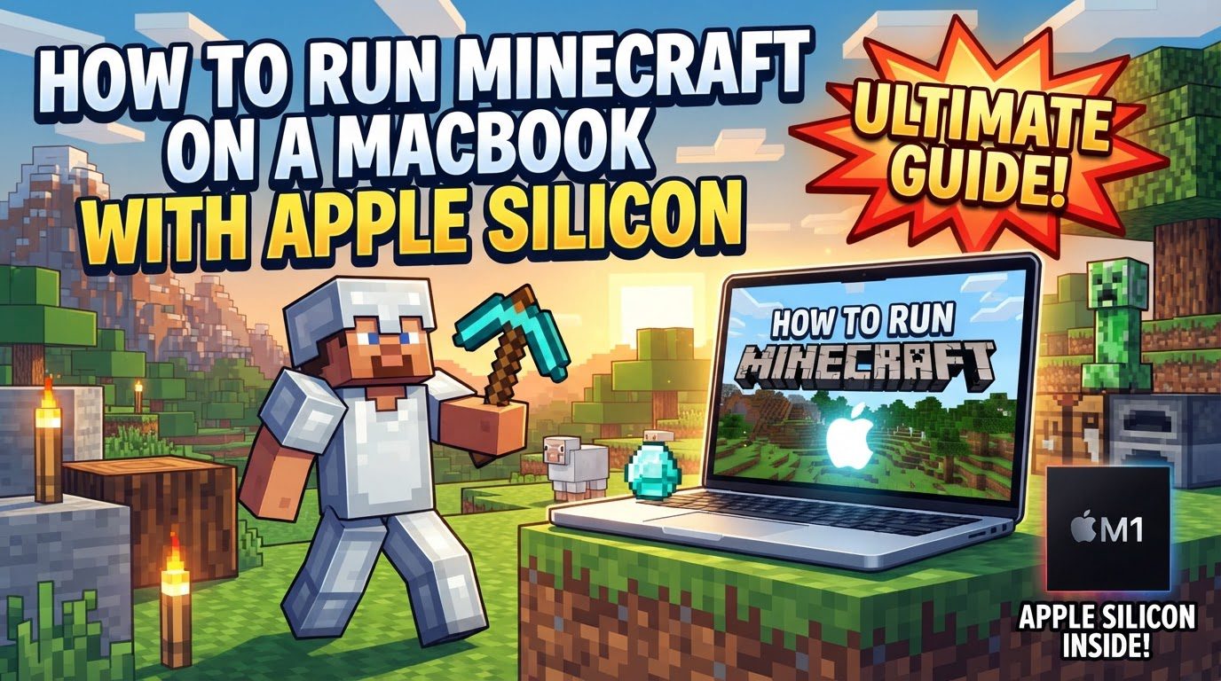 run Minecraft on a MacBook with Apple Silicon in Minecraft