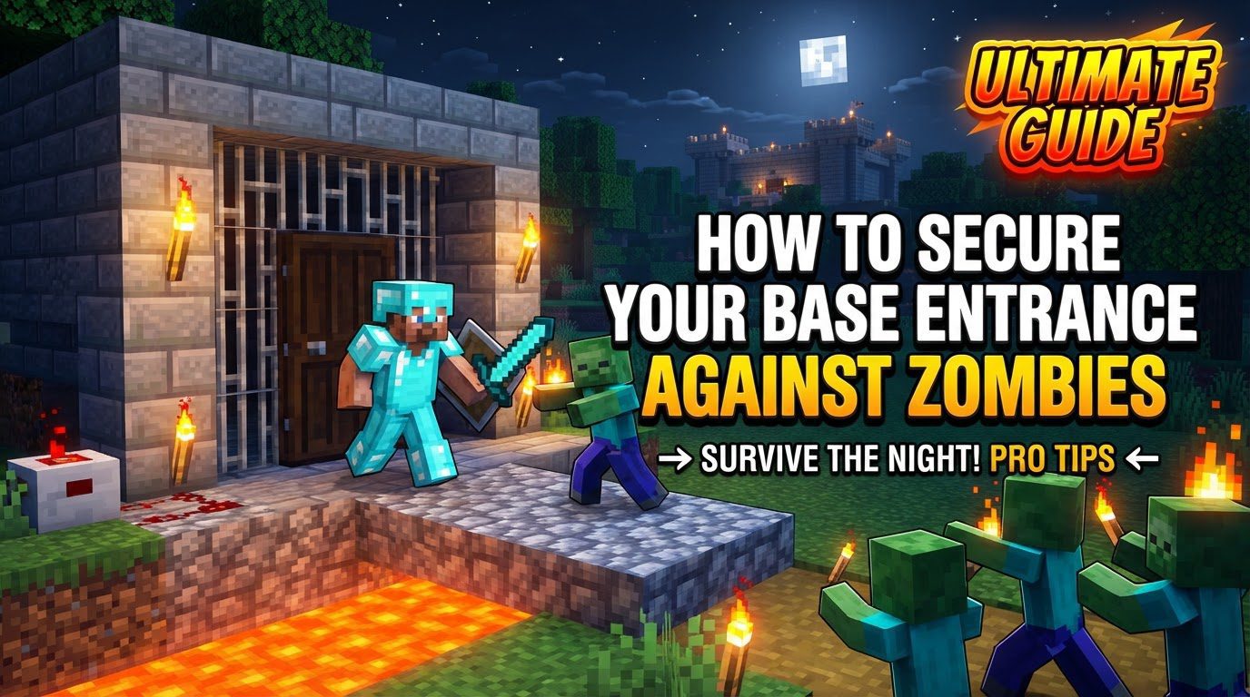 How to secure your base entrance against zombies