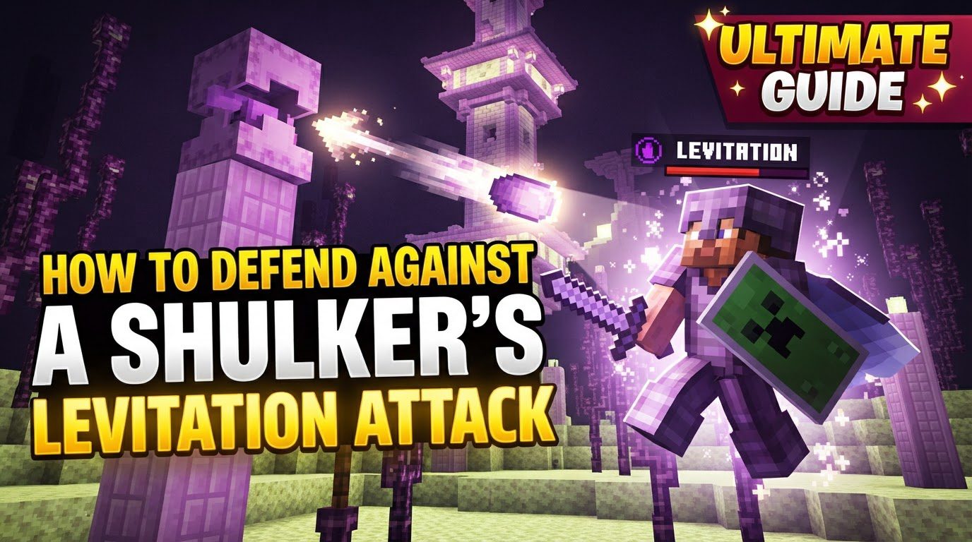 How to defend against a shulker's levitation attack