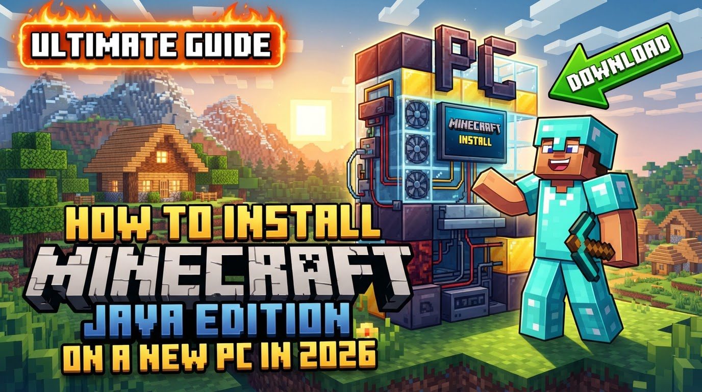 How to install Minecraft Java Edition on a new PC in 2026