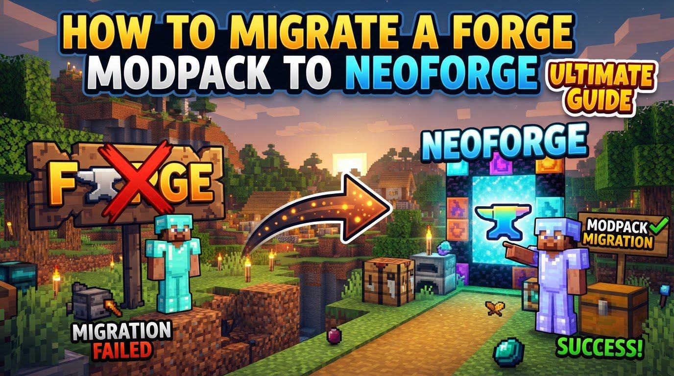 migrate a Forge modpack to NeoForge in Minecraft